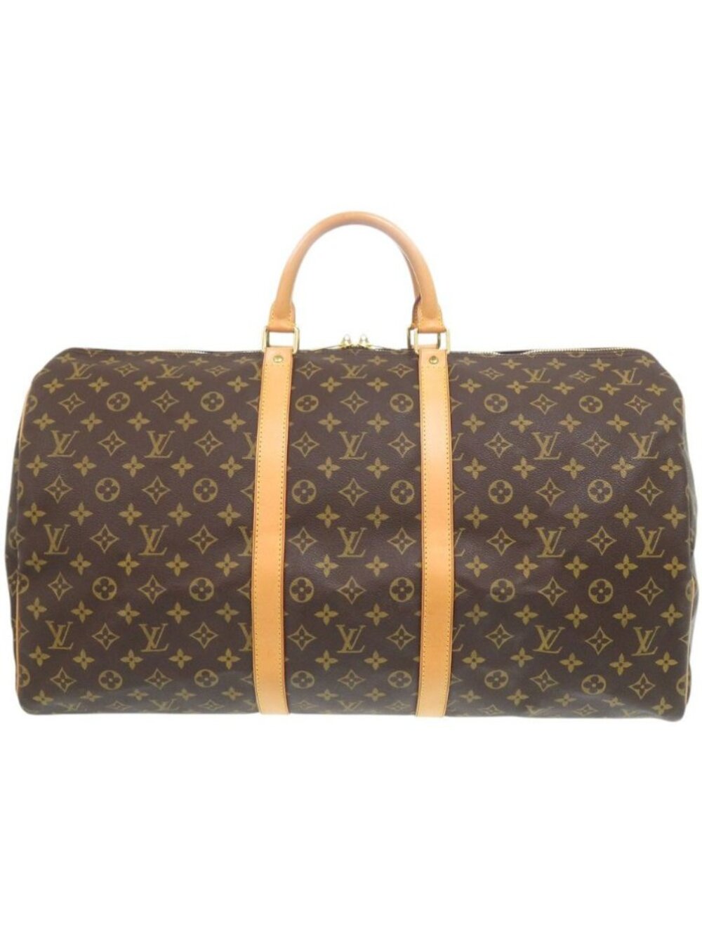 Louis Vuitton Keepall 55 Monogram Boston Bag